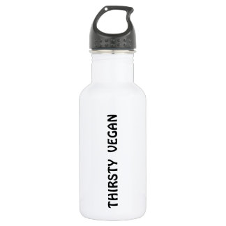 'THIRSTY VEGAN' 532 ML WATER BOTTLE