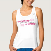 #ThirstyWear - 'Everything you say' New Vest