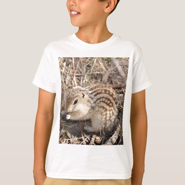 Thirteen Lined Ground squirrel T-Shirt (Front)