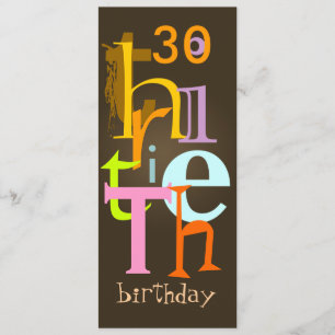 Thirtieth Birthday Party Invitations