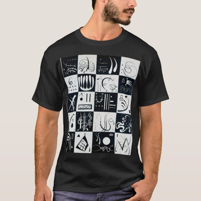 Thirty, Biomorphic Abstraction - Wassily Kandinsky T-Shirt (Front)