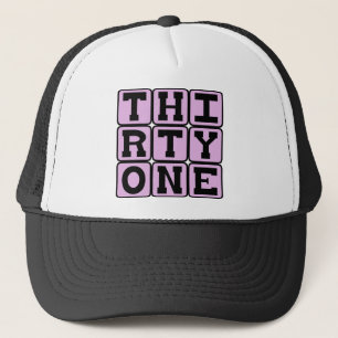 Thirty One, Number 31 Trucker Hat