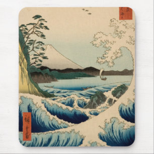 Thirty-six Views of Mount Fuji by Hiroshige Mouse Pad