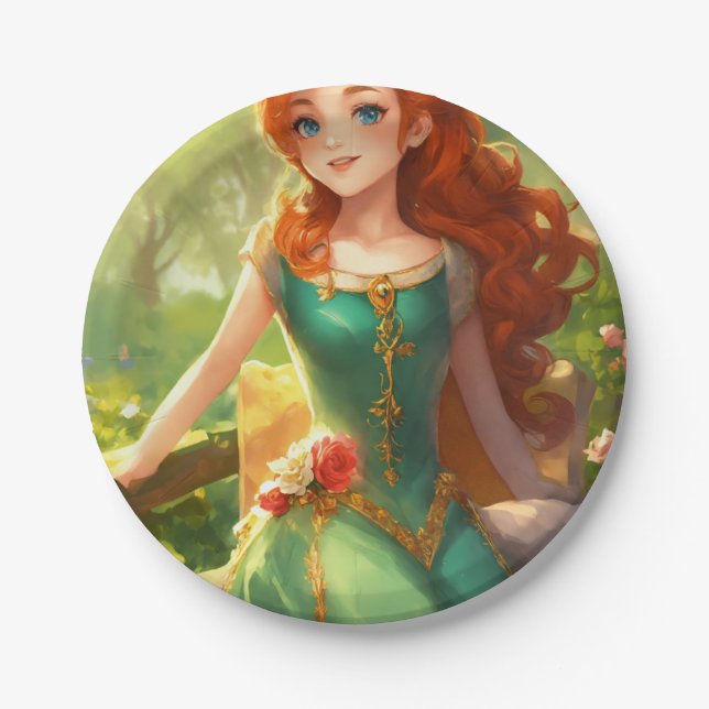 This a cute paper plate for smart guy  (Front)