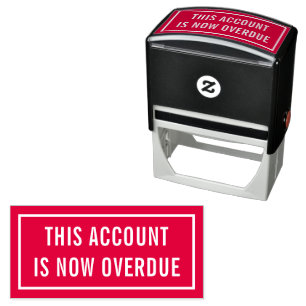 This Account Is Now Overdue Self-inking Stamp