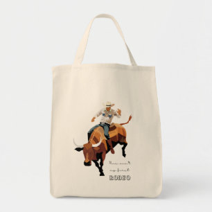 This ain't my first RODEO : Bull rider Tote Bag