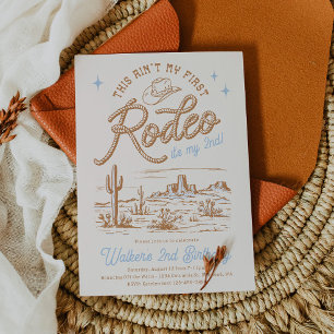 This Ain't My First Rodeo Invitation