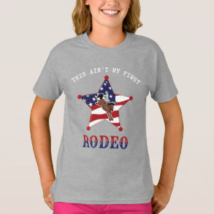 This ain't my first RODEO / White Letter T-Shirt