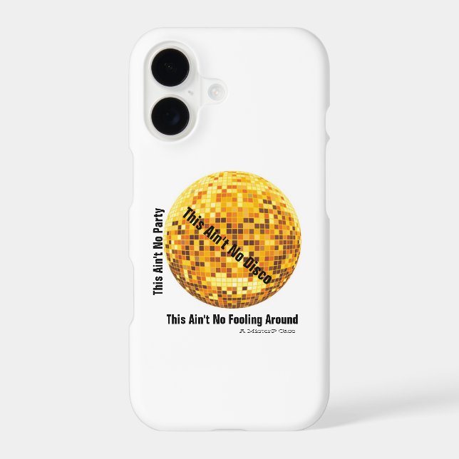 This Ain't No Party - A Mister P Case (Back)