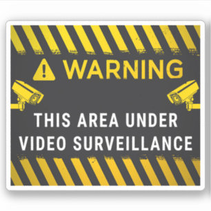 This Area Under Video Surveillance