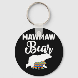 This autism awareness apparel featuring a quote Ma Key Ring