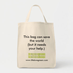 This bag can save the world...