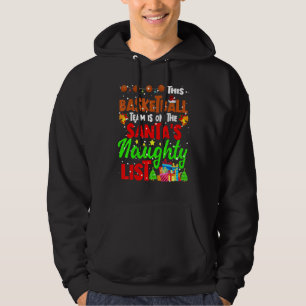 This Basketball Team Is On The Santa List Christma Hoodie