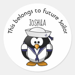 This belongs to future Sailor Classic Round Sticker