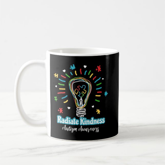 This Best autistic support teacher tee is perfect  Coffee Mug (Left)