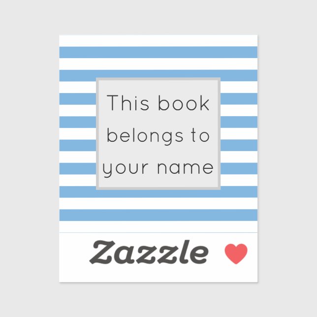 This book belongs to (Sheet)