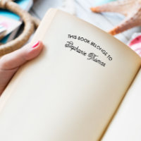 This Book Belongs To ADD YOUR NAME CURSIVE FONT