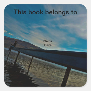 This Book Belongs To, Dock Bookplate Sticker