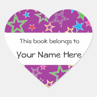 This Book Belongs To Personalised Sticker