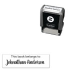 This Book Belongs to Signature Name Template