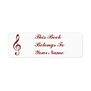 THIS BOOK- RETURN ADDRESS LABELS