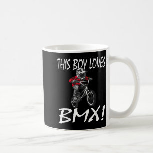 This Boy Loves Bmx, Kids Bmx  Coffee Mug