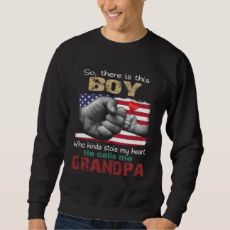 This Boy Who Kinda Stole My Heart He Calls Me Gra Sweatshirt