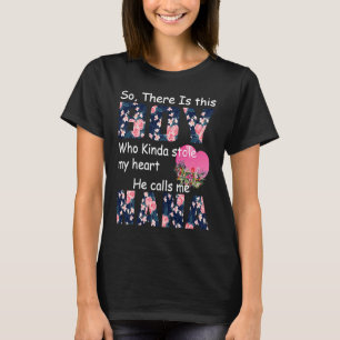 This Boy Who Kinda Stole My Heart He Calls Me NaNa T-Shirt