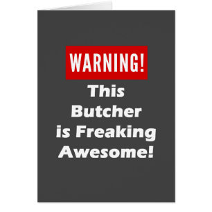 This Butcher is Freaking Awesome!