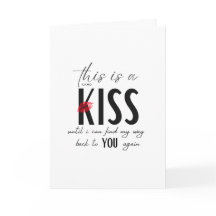 This Card is a Kiss