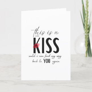 This Card is a Kiss
