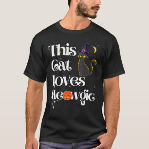 This Cat Loves Magic Cat Meowgic Witch T-Shirt