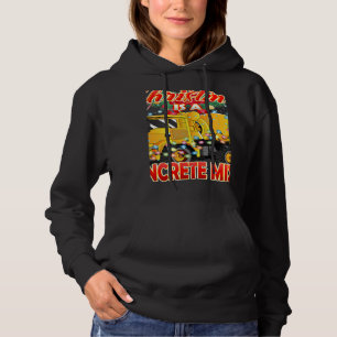 This Christmas All I Want is a Concrete Mixer Truc Hoodie