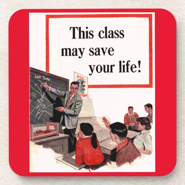 This Class May Save Your Life Coaster (Front)