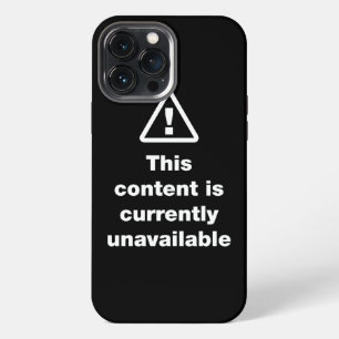 ⚠ This Content Is Currently Unavailable Case-Mate iPhone 13 Pro Max Case