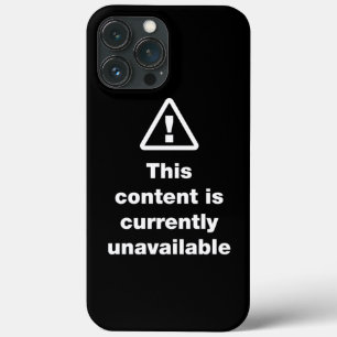 ⚠ This Content Is Currently Unavailable Case-Mate  iPhone 13 Pro Max Case