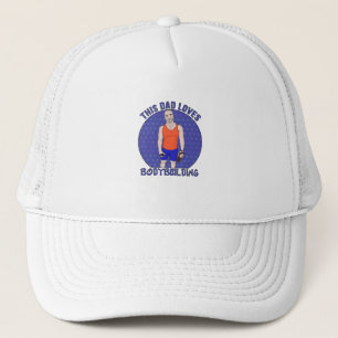 This Dad Loves Bodybuilding Trucker Hat