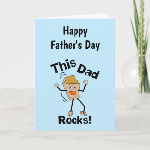 This Dad Rocks Card