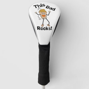 This Dad Rocks Golf Head Cover