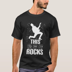 This DAD Rocks Guitar Chords T-Shirt
