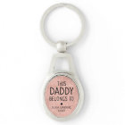 This Daddy Belongs To Father's Day Copper Red