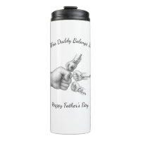 This Daddy Belongs To – Gift with Kids' Names - 