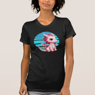 This design features a cute pink dragon with big b T-Shirt