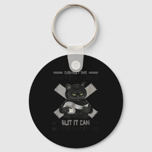 This Duct Tape Cant Fix Stupid, But It Can Muffle Key Ring