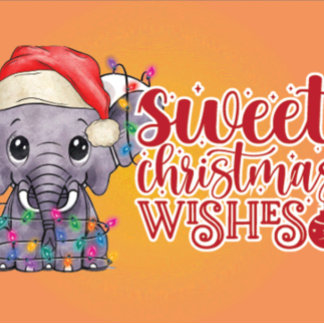 This Elephant Christmas Card