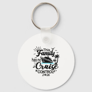 This Family Cruise Has No Control 2026 Key Ring