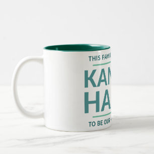 THIS FAMILY IS VOTING FOR... Two-Tone COFFEE MUG