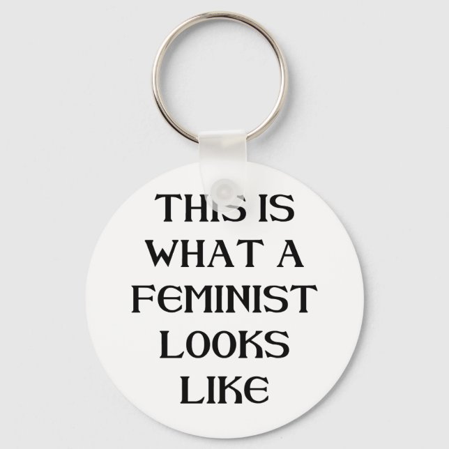 This Feminist Key Ring (Front)