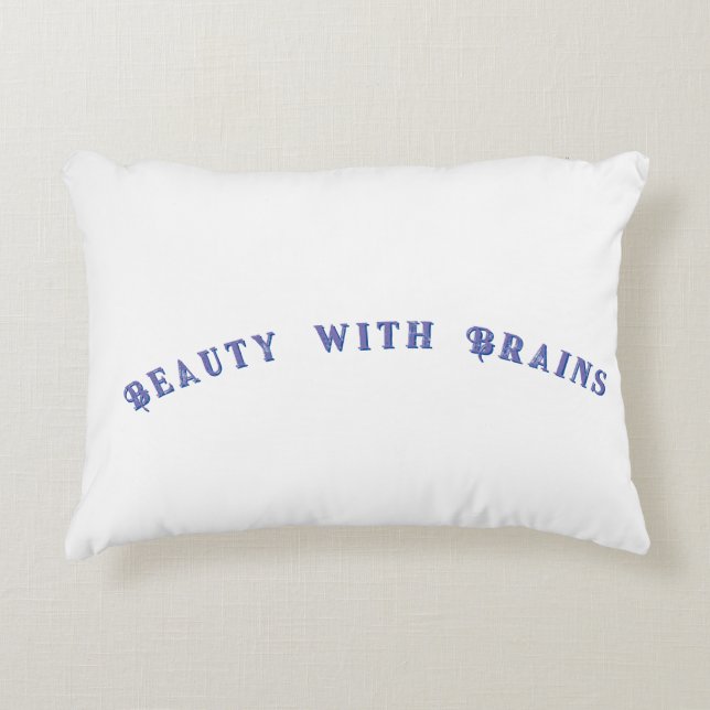 This fluffy pillow makes you comfy and secure (Front)