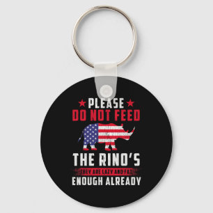 This Funny Anti Rino Republican In Name Only Key Ring